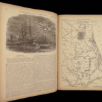 1896 HUGE Harper’s CIVIL WAR Pictorial History Illustrated MAPS Battle Scenes