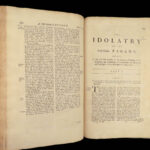 1745 Baldaeus Dutch Voyage to INDIA Ceylon Sri Lanka Goa Malabar China Xavier