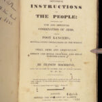 1832 GUNS & AMMO 1ed Francis Maceroni Defensive Instruction on Small Arms Rifles