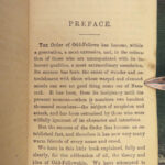 1868 Masonic Guide Odd Fellows Pocket Companion Rites Freemason Skull Crossbones