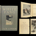 1906 White Fang by Jack London 1st ed Adventure Novel Illustrated Wolves Indians