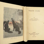 1906 White Fang by Jack London 1st ed Adventure Novel Illustrated Wolves Indians