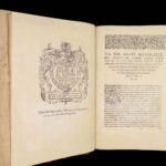 1597 English Herbal 1st John Gerarde Herball Plants Illustrated Stirpium Botany