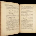 1674 ALGEBRA 1ed John Kersey Elements Mathematics Diophantus Cocker Arithmetic