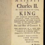 1681 King Charles I Eikon Basilike Trial English Civil War John Gauden London