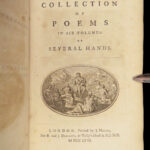 1763 Collection of English Poems British Poetry John Dyer William Blackstone 6v