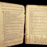 1776 American Independence 1ed Almanac Quaker Register Gaine Rev War PROVENANCE