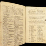 1776 American Independence 1ed Almanac Quaker Register Gaine Rev War PROVENANCE