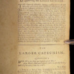 1793 SCOTLAND Westminster Confession Faith Scottish Church Catechism Edinburgh