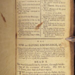 1793 SCOTLAND Westminster Confession Faith Scottish Church Catechism Edinburgh