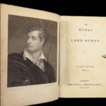 1829 Lord Byron 1ed English Romantic Poetry Letters Marino Faliero Poems 6v SET