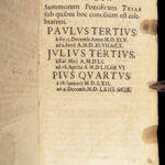 1626 Prohibited Book Index & Catholic Council Trent Index Librorum Prohibitorum