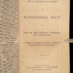 1864 CIVIL WAR General Ulysses S Grant 1st ed Military Union Battle of VICKSBURG