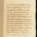 1784 Handwritten Latin Manuscript 100+pages Philosophy Metaphysics Tabula Rasa