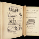 1835 Cruikshank ART 1ed Comic Almanack Caricature Illustrated Etchings Humor