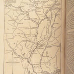 1865 CIVIL WAR 1ed Military Naval History NAVY Gettysburg Tenney MAPS Railroad