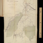 1866 AFRICA 1ed Albert Nyanza Nile Tributaries Egypt Abyssinia Samuel Baker Maps