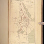 1866 AFRICA 1ed Albert Nyanza Nile Tributaries Egypt Abyssinia Samuel Baker Maps