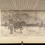 1886 Theodore Roosevelt 1ed HUNTING Trips Big Game Sport Bears Elk Illustrated