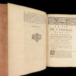 1737 Thomas Aquinas 1st ed Dominican Friar Touron Philosophy Summa Theologica