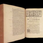 1737 Thomas Aquinas 1st ed Dominican Friar Touron Philosophy Summa Theologica