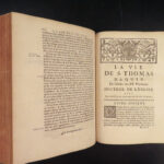 1737 Thomas Aquinas 1st ed Dominican Friar Touron Philosophy Summa Theologica