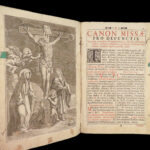 1743 Requiem Mass RARE FOLIO Missa Defunctorum Catholic Church Music Chant Hymns