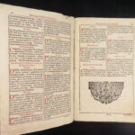 1743 Requiem Mass RARE FOLIO Missa Defunctorum Catholic Church Music Chant Hymns