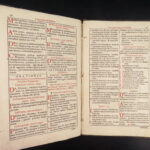 1743 Requiem Mass RARE FOLIO Missa Defunctorum Catholic Church Music Chant Hymns