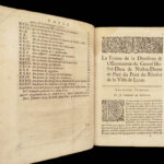 1661 Medicine Hotel-Dieu de Lyon Hospital France WINE Economics Sommelier RARE