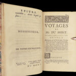 1699 Jean Dumont VOYAGES in France Italy Germany ROME Malta Turkey Ottoman 3v