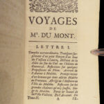 1699 Jean Dumont VOYAGES in France Italy Germany ROME Malta Turkey Ottoman 3v