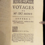 1699 Jean Dumont VOYAGES in France Italy Germany ROME Malta Turkey Ottoman 3v