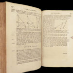 1799 Elements EUCLID Greek Mathematics Logic Geometry Math Edinburgh Scotland