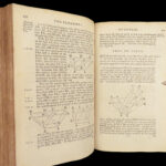 1799 Elements EUCLID Greek Mathematics Logic Geometry Math Edinburgh Scotland