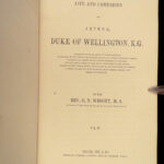 1841 Duke of Wellington 1ed Wellesley Napoleon MAPS Napoleonic Wars 4v Wright