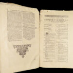 1626 BIBLE Commentary 1ed Adam Contzen on New Testament GOSPELS Vellum Folio