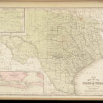 1860 Mitchell School ATLAS 31 MAPS America TEXAS Wild West Confederate South