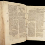 1626 BIBLE Commentary 1ed Adam Contzen on New Testament GOSPELS Vellum Folio