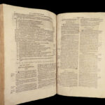 1626 BIBLE Commentary 1ed Adam Contzen on New Testament GOSPELS Vellum Folio