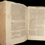 1626 BIBLE Commentary 1ed Adam Contzen on New Testament GOSPELS Vellum Folio