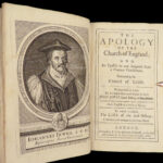 1685 John Jewel 1ed Apology Church England Elizabeth I Catholic Protestant BOYLE