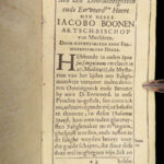 1635 Dutch MYSTICISM John of the Cross Living Flame Zachmoorter Thalamus Sponsi