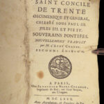 1680 Council of Trent Catholic Church Popes Paul III Canon Law Chanut Paris