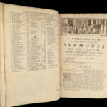 1700 ENORMOUS 5v SET Saint Augustine Bible Theology Confession City of God RARE