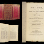 1802 Holy BIBLE Reeves KJV English King James 4v Ruscombe Poole Family Somerset