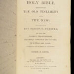 1802 Holy BIBLE Reeves KJV English King James 4v Ruscombe Poole Family Somerset