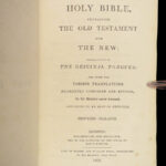 1802 Holy BIBLE Reeves KJV English King James 4v Ruscombe Poole Family Somerset