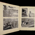 1936 Adolf Hitler Photographs 1ed pre World War II Germany Nazi Fuhrer Hamburg