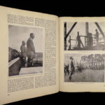 1936 Adolf Hitler Photographs 1ed pre World War II Germany Nazi Fuhrer Hamburg